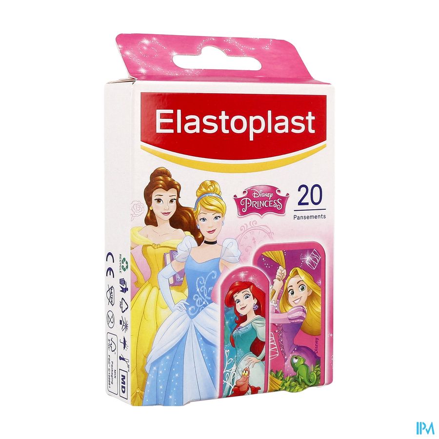 ELASTOPLAST KIDS PRINCESSE PANS 20