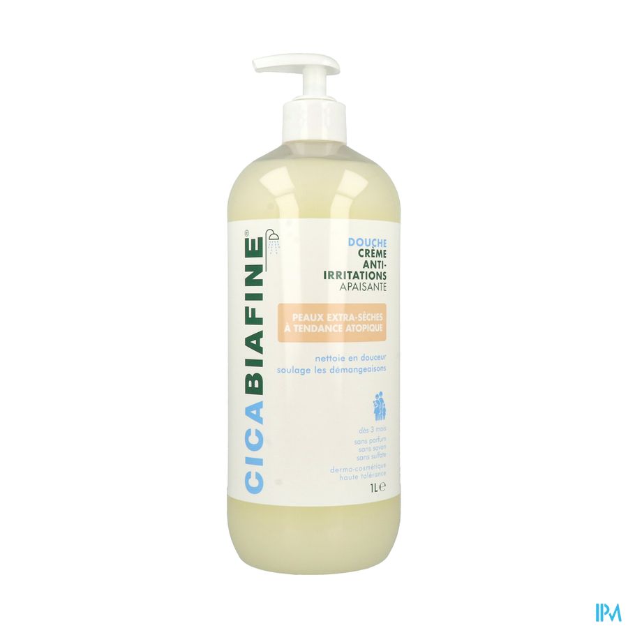 Cicabiafine Douche Creme Antiirritations Hydratante 1l