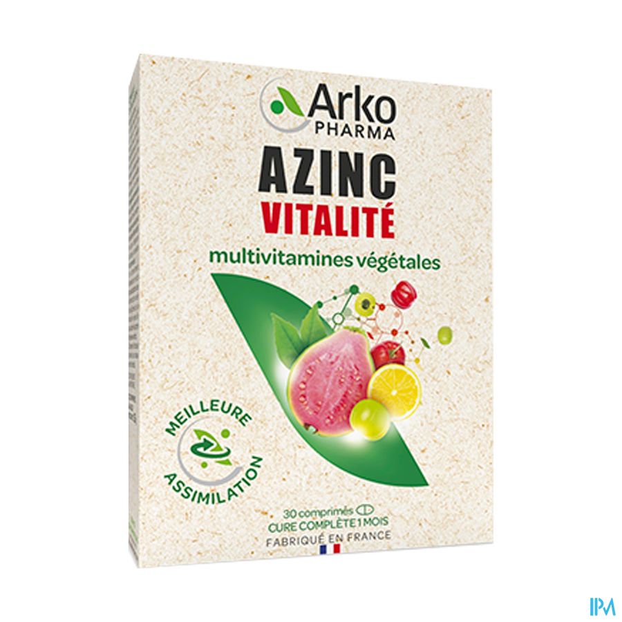 AZINC MULTI VEGETAL VITALITE CPR30