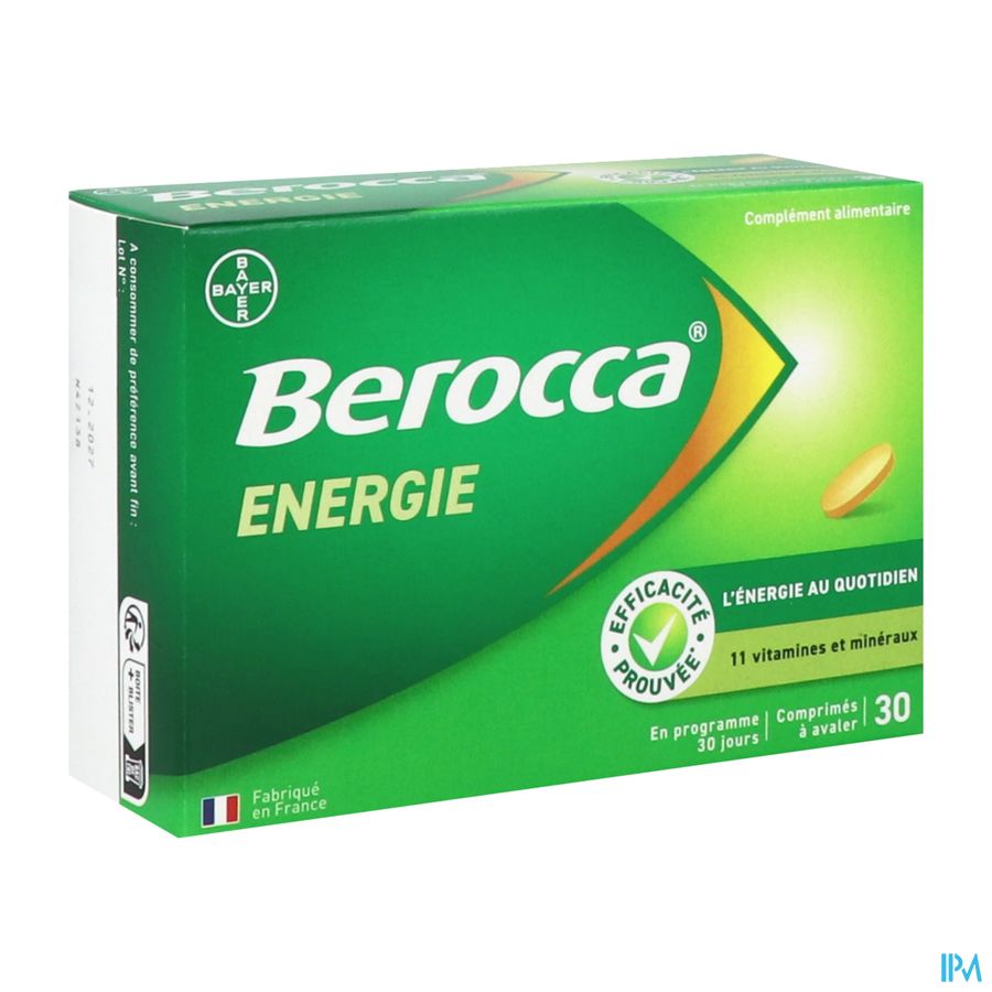 BEROCCA ENERGIE CPR PELLICULE 30