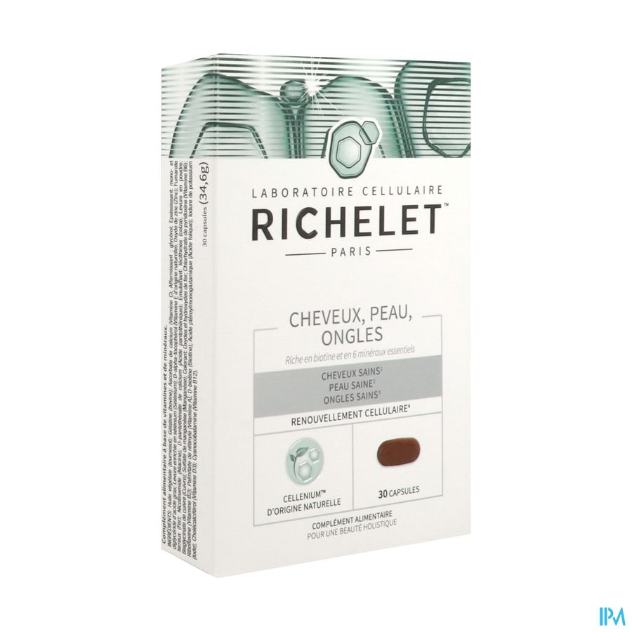 Richelet Cheveux Peau Ongles Comprime 30