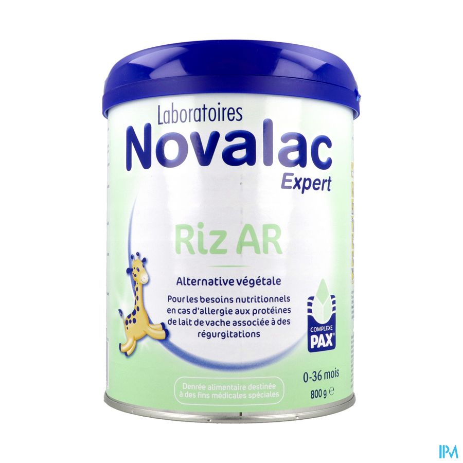 NOVALAC EXP RIZ AR 0-36M LAIT 800G