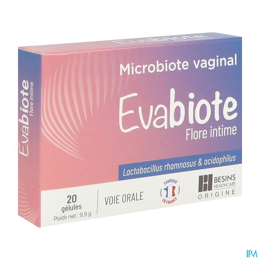EVABIOTE FLORE INTIME GELULE 20