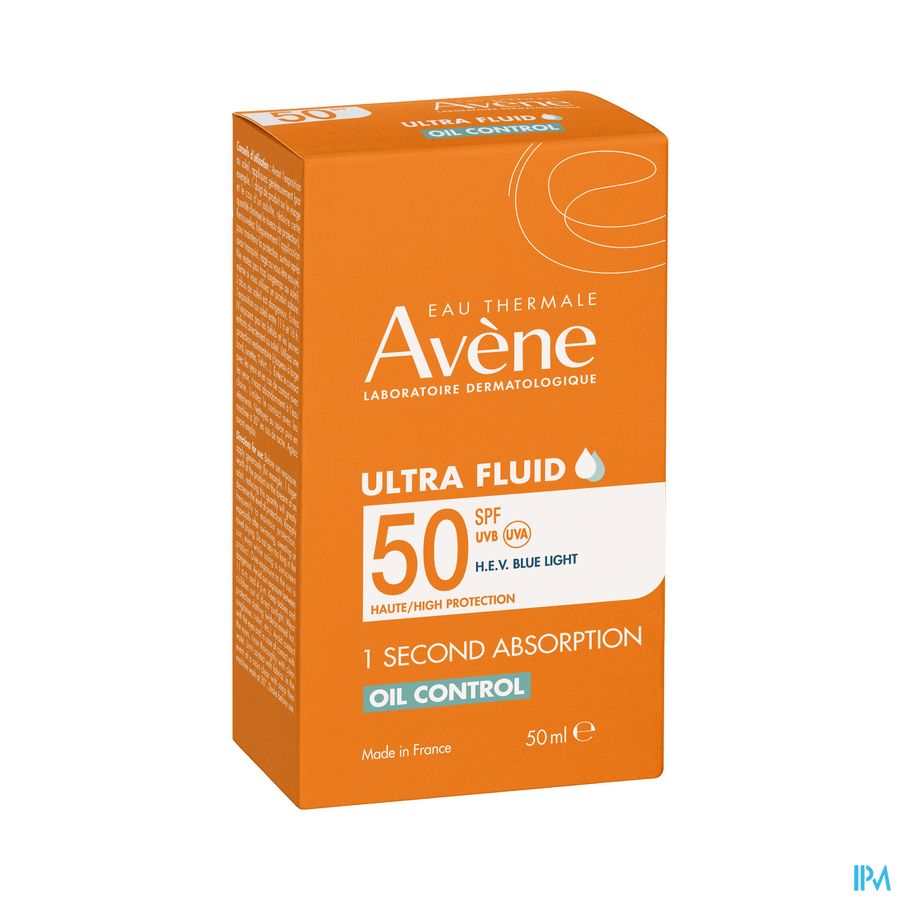 Eau Thermale Avene Solaire Ultra Fluide Oil Control Spf50+ 50ml