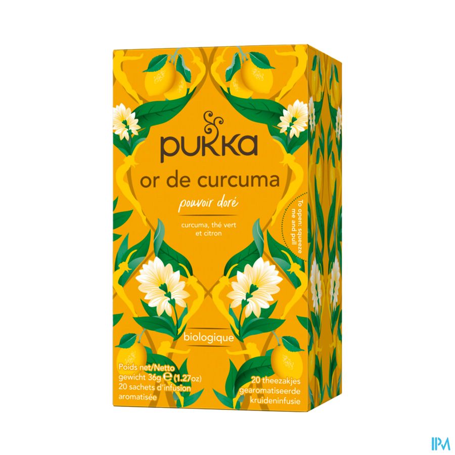 PUKKA OR DE CURCUMA SACH 20