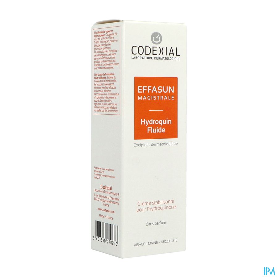 EFFASUN HYDROQUIN FLUIDE 50G