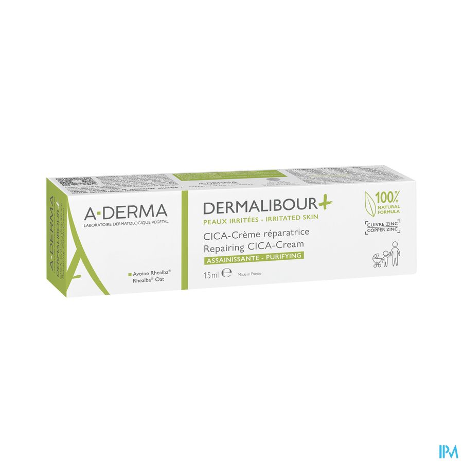 A-DERMA DERMALIBOUR+ CICA CR REP15