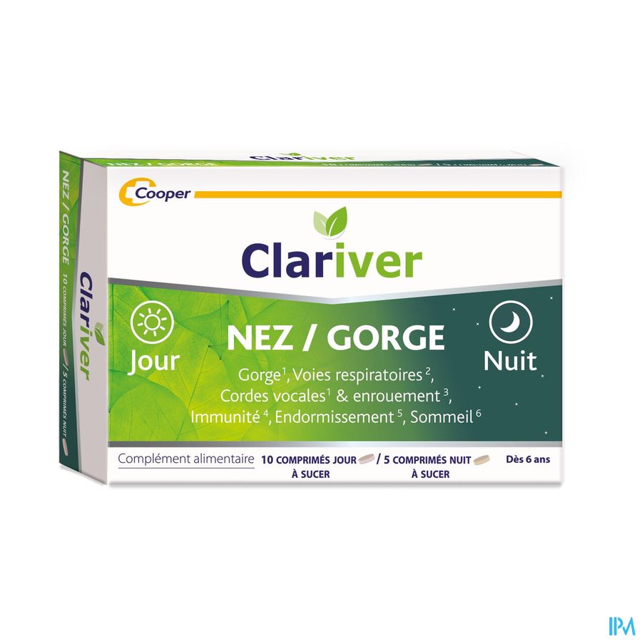 CLARIVER NEZ GORGE J&N CPR 15