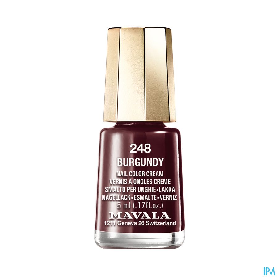 MAVALA VERNIS ONGL BURGUNDY 248
