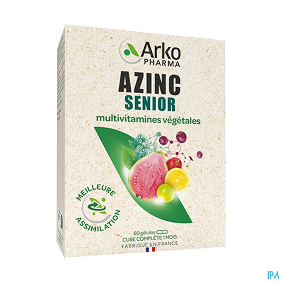 AZINC VEGETAL SENIOR GELUL 60