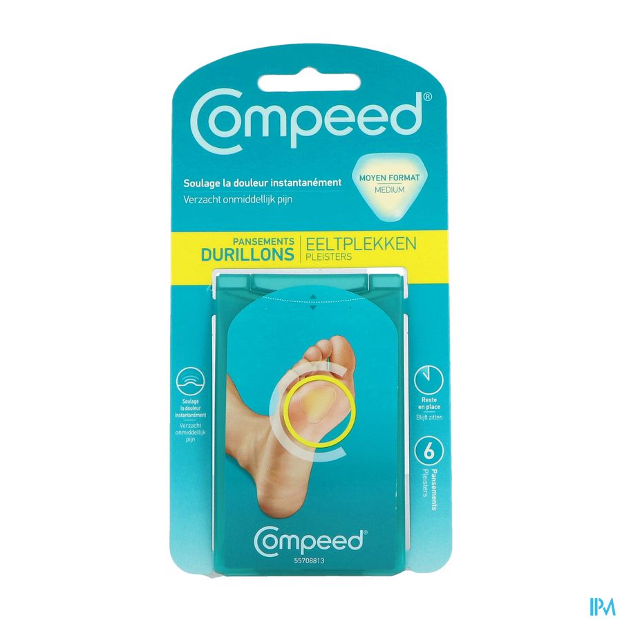 COMPEED PANS DURILLON BTE 6
