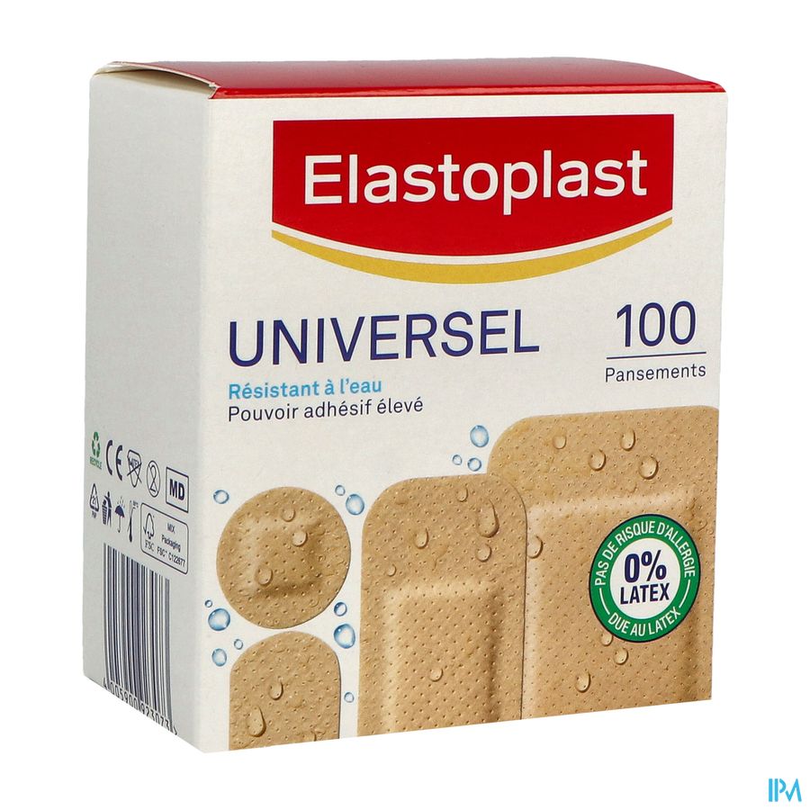 Elastoplast Universel Pansement 4 Formats 100
