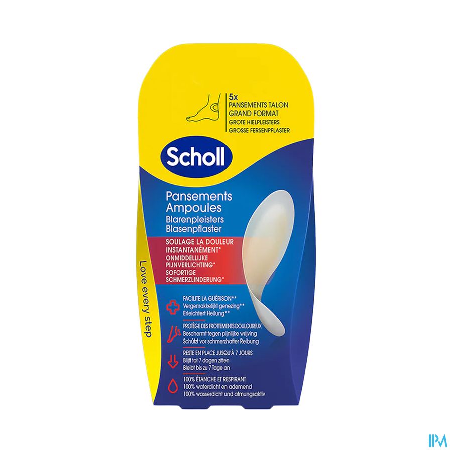 Scholl Pansement Ampoules Talon 5