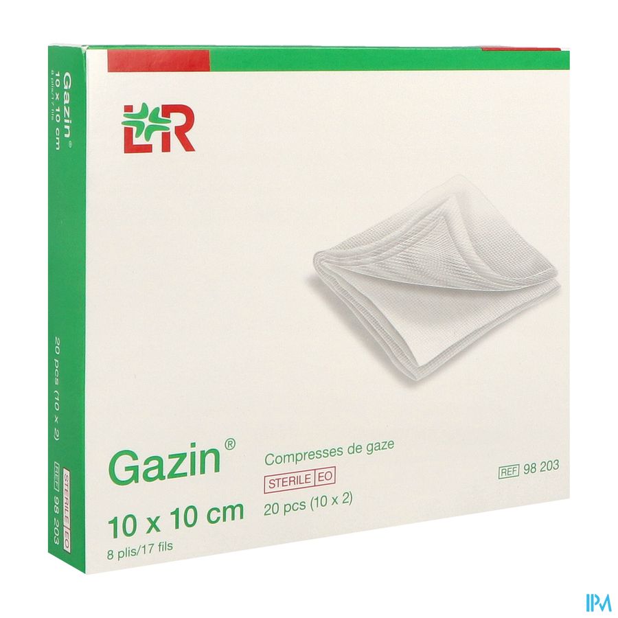 COMP GAZE ST GAZIN 10X10CM 10