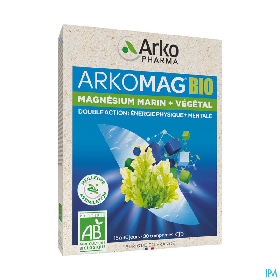 ARKOMAG DBLE MAGNESIUM BIO CPR 30