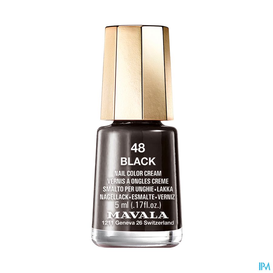 MAVALA VERNIS ONGL BLACK 048