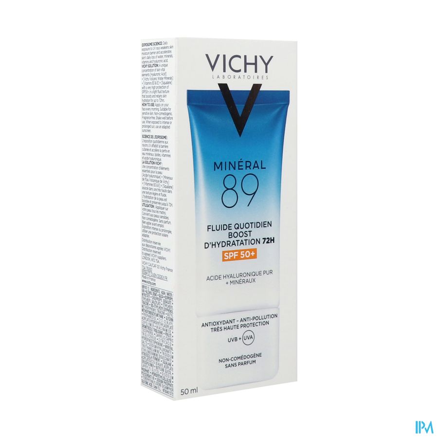 VICHY MINERAL89 SPF50+ FLUIDE 50ML