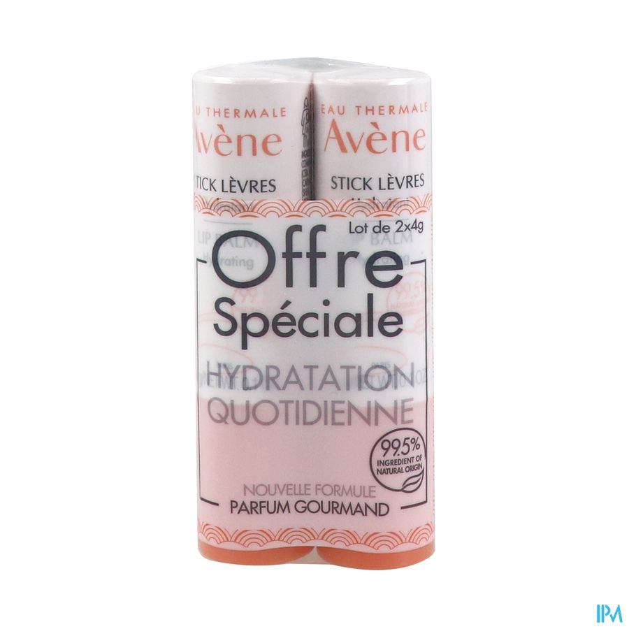 Eau Thermale Avene Stick Levres Hydratant 4g X2