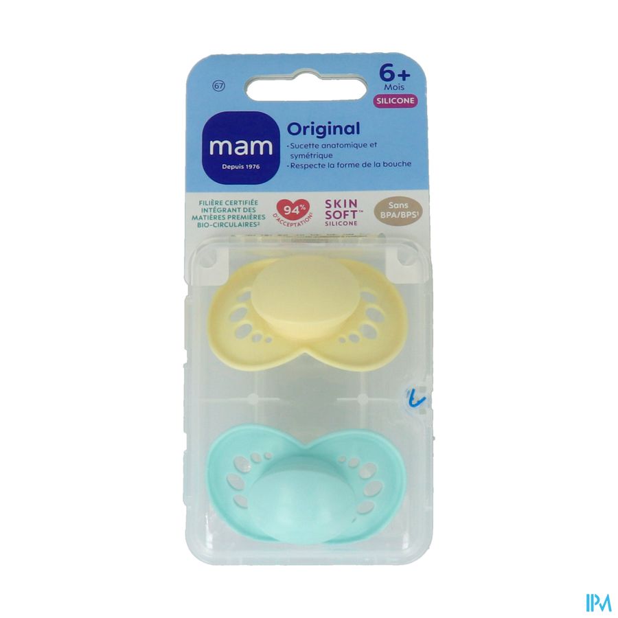 SUCET MAM ORIGIN TEND SIL 6+M X2