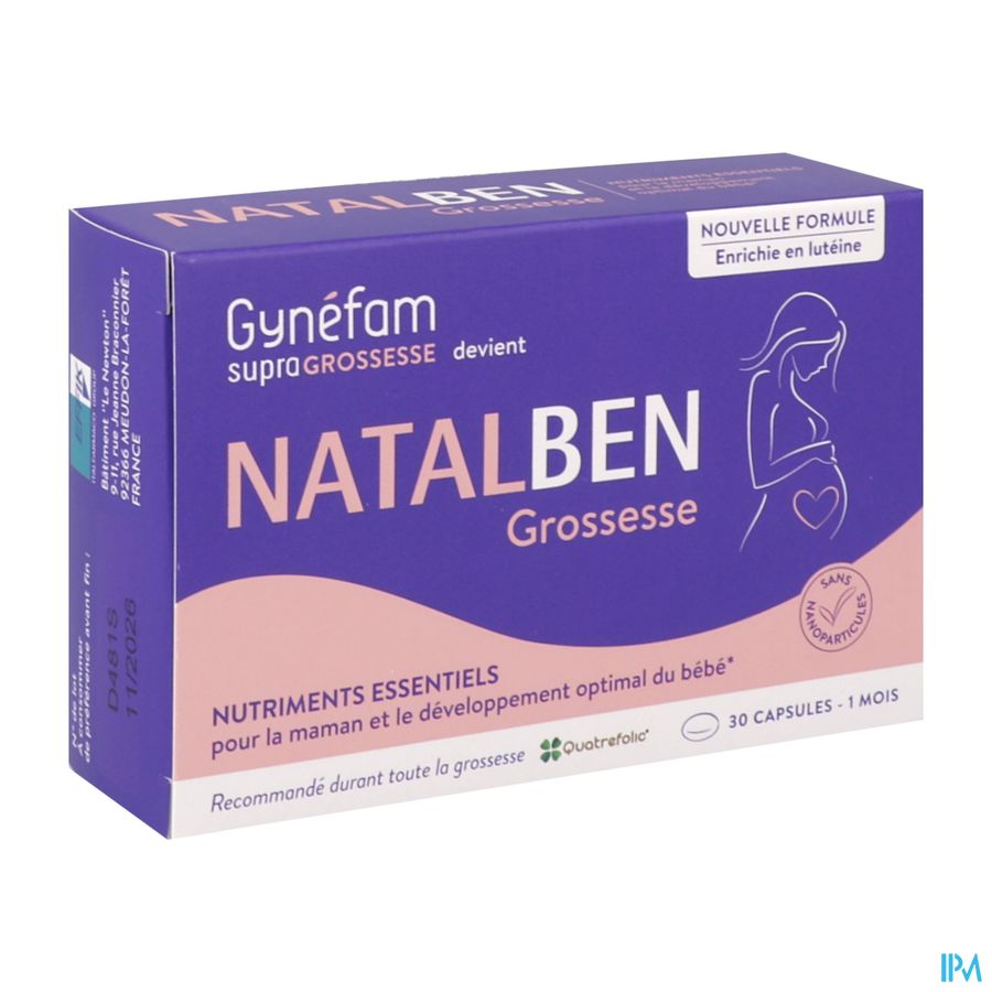NATALBEN GROSSESSE CAPS 30