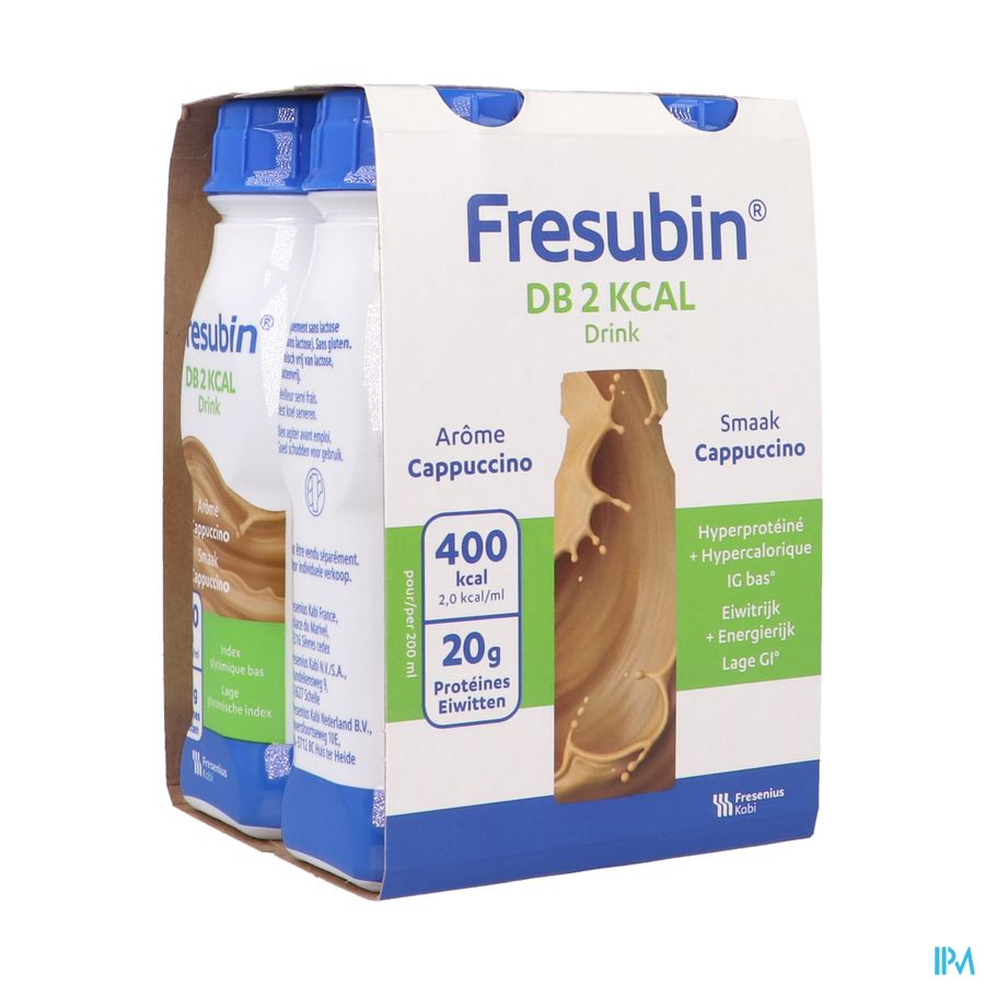 FRESUBIN DB DRINK CAPPUC 4X200ML