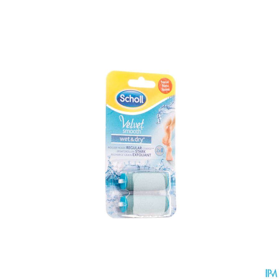 SCHOLL RECH VELV SMOOTH WET/DRY X2