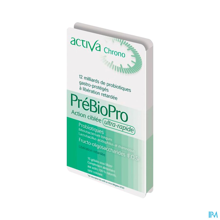 ACTIVA CHRONO PREBIOPRO GELUL 15