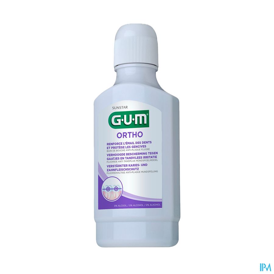 GUM ORTHO B/BOUCH S/ALC 300ML