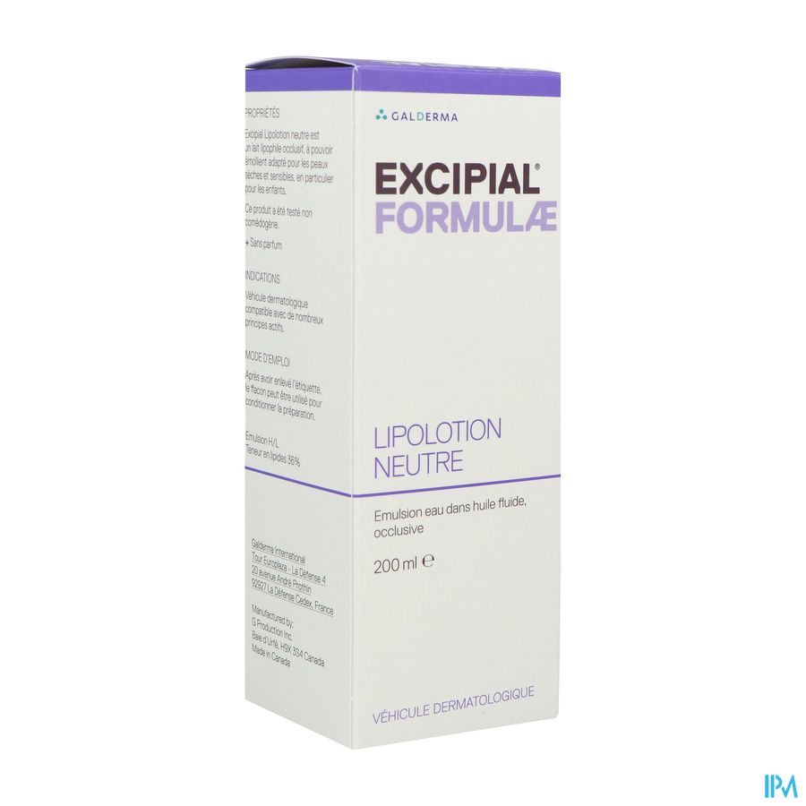 EXCIPIAL LIPOLOT NEUTR EXCIP200