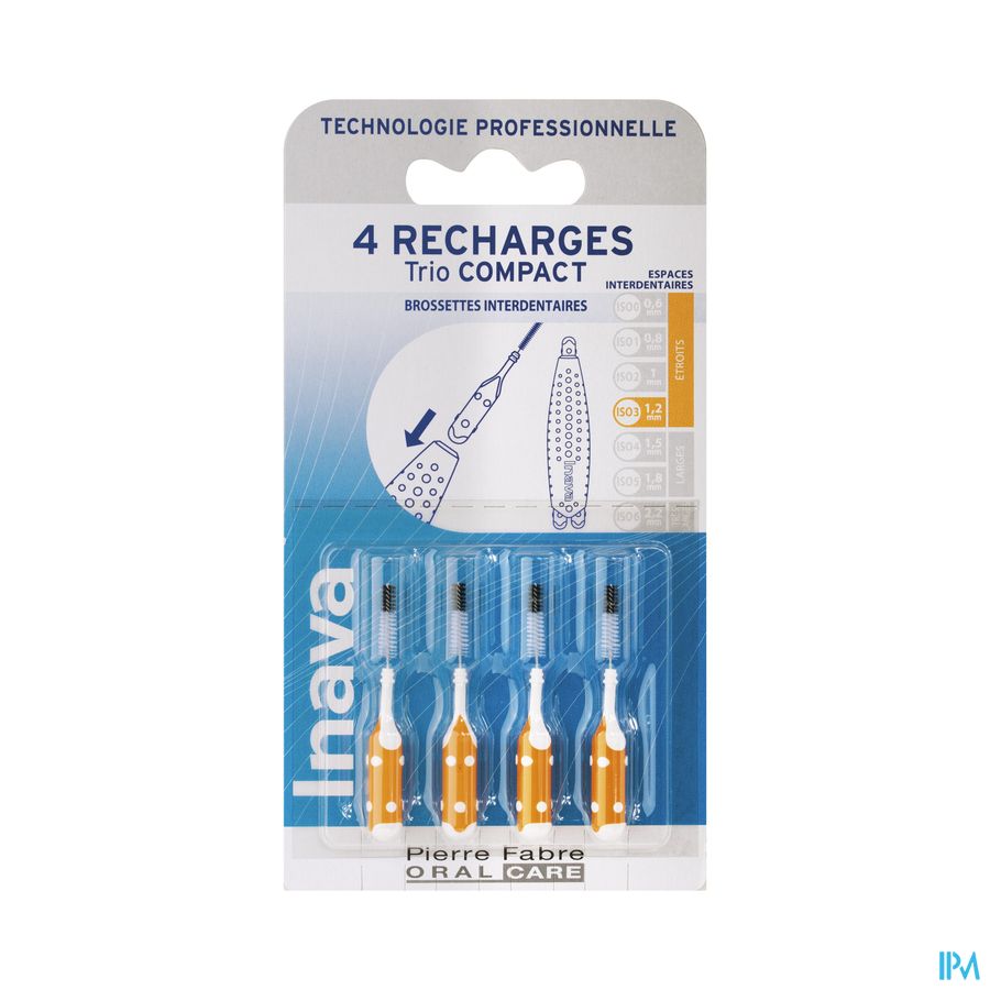 INAVA BROS TRIO COMP RECH ORANGE 4