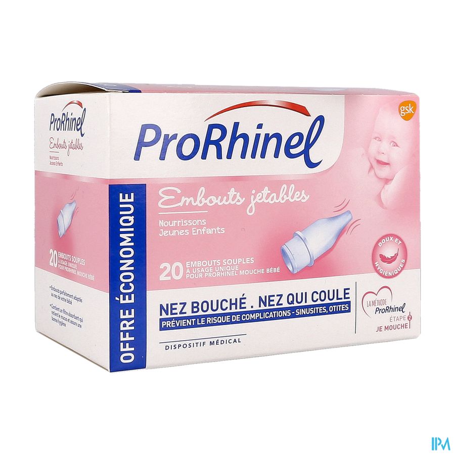 PRORHINEL EMBOUT JETABLE 20
