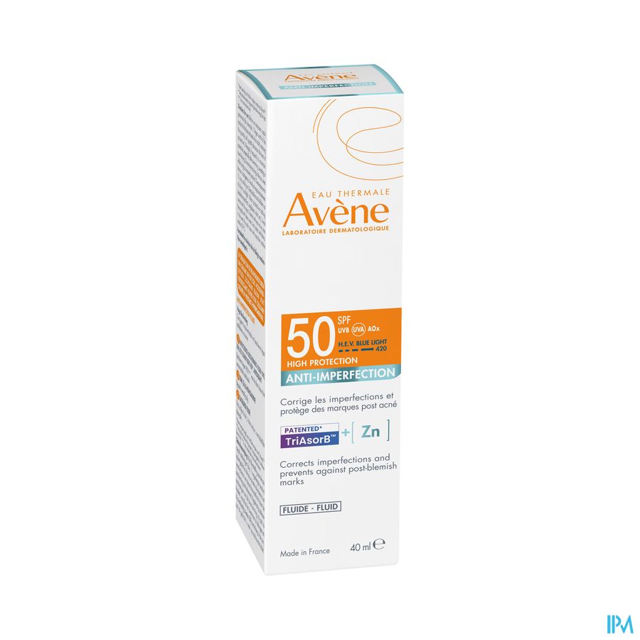 Eau Thermale Avene Solaire Antiimperfections Spf50 40ml