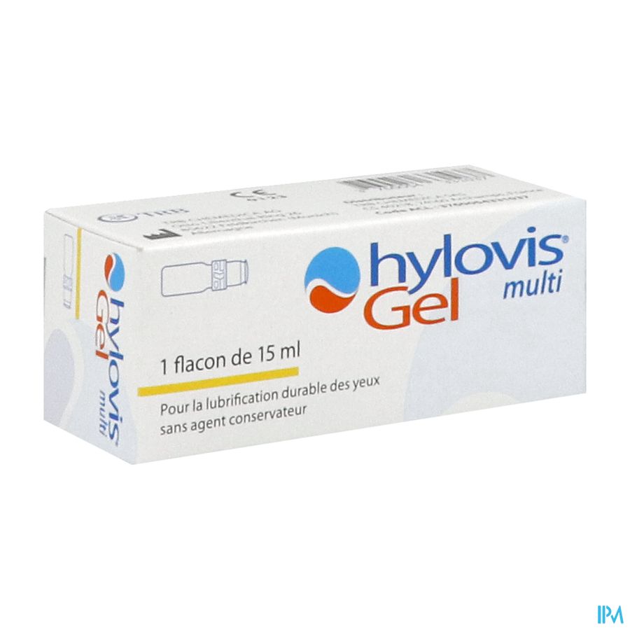 Hylovis Gel Multi Solution Ophtalmique 15ml