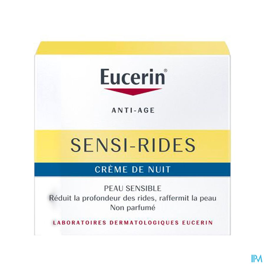 EUCERIN SENSI RIDES NUIT 50ML
