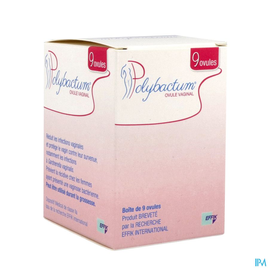 POLYBACTUM OVULE VAGINAL BTE 9