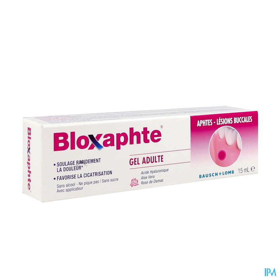 BLOXAPHTE ADULTE GEL 15ML