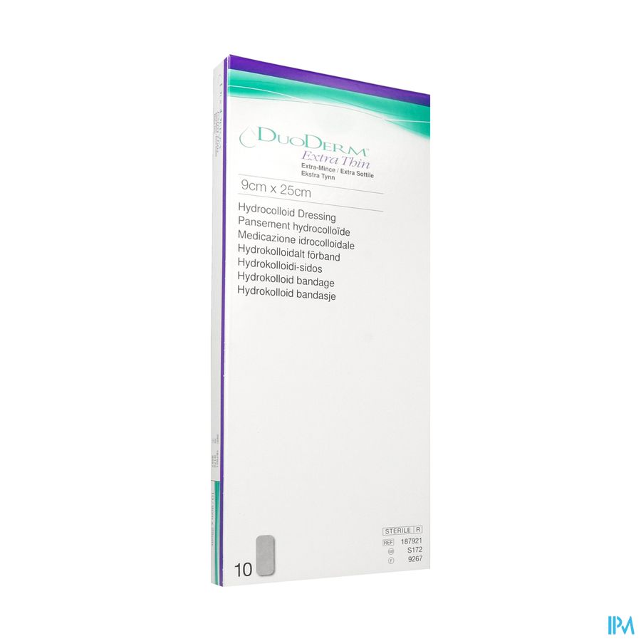Duoderm Extra Mince Pansement 9cm X 25cm 10