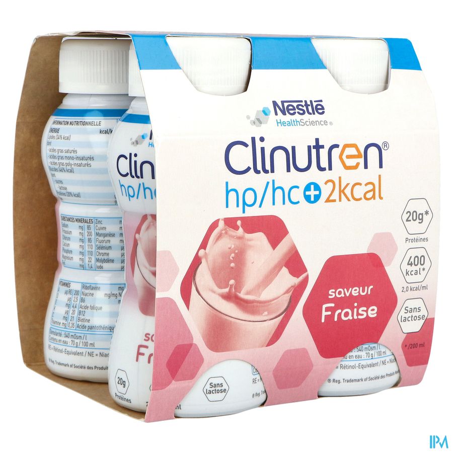 CLINUTREN BOISS 2KCAL FRAI 200MLX4