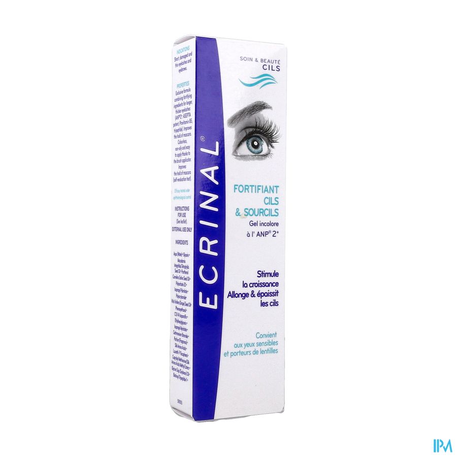 ECRINAL GEL FORTIF CIL/SOURCIL 9ML
