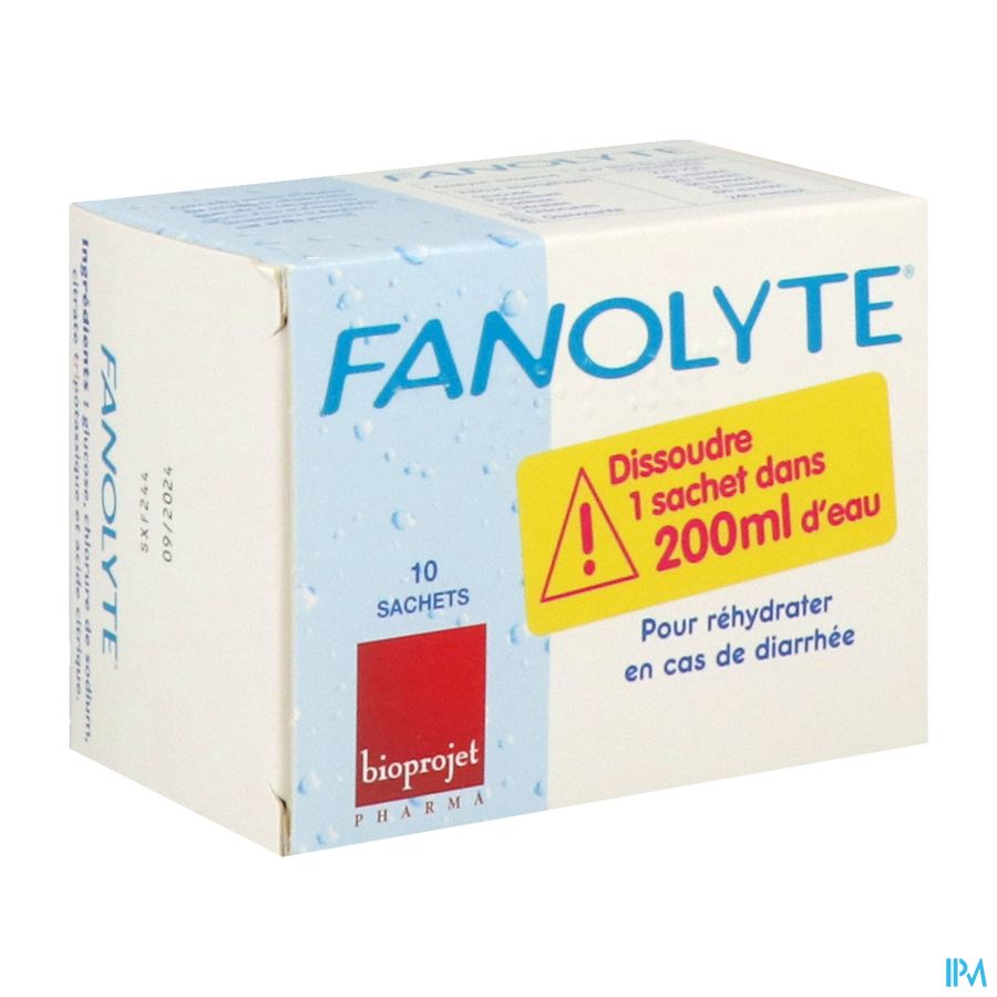 Fanolyte Poudre Sachet 4g5 10