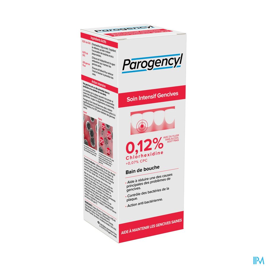 Parogencyl Bain De Bouche Intensif Chlorhexidine 300ml