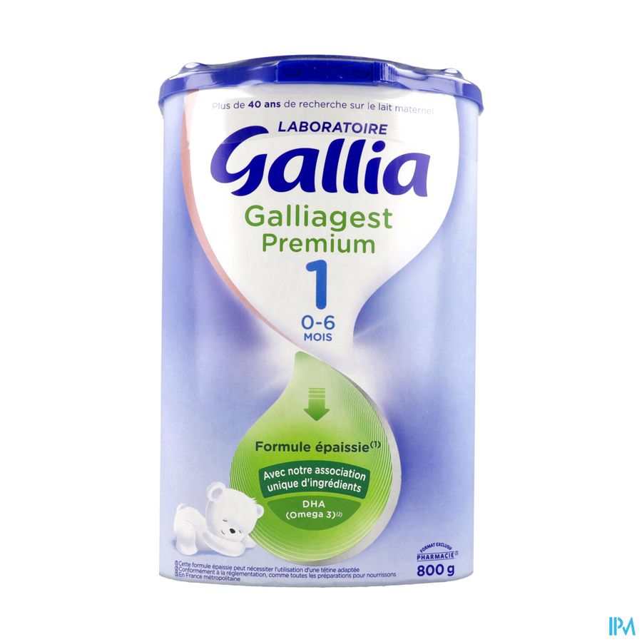 GALLIAGEST PREMIUM 1 LAIT PDR800G