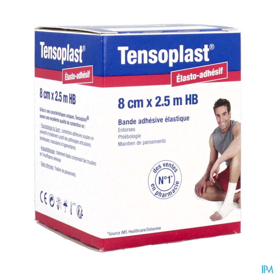 TENSOPLAST HB EX-ELASTOPLASTE 8CM