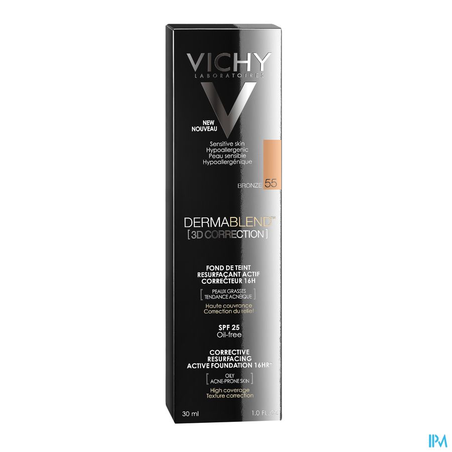 VICHY DERMABLEND 3D FLUIDE 55 30ML