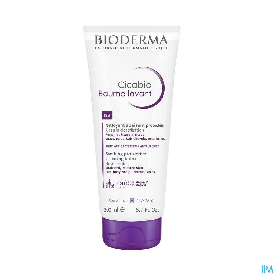 Bioderma Cicabio Baume Lavant 200ml