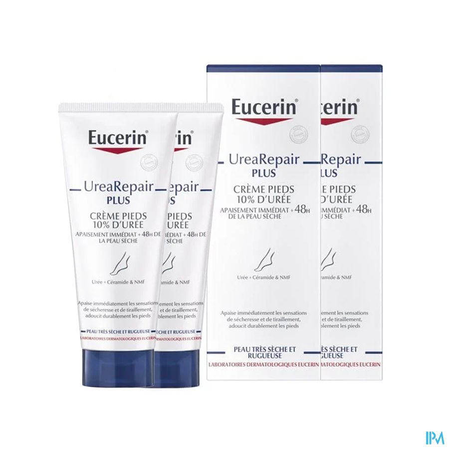 EUCERIN UREE PIED 10% CR 100ML X2