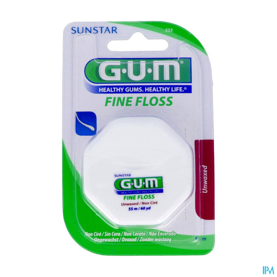 GUM FIL DENT FINE FLOSS NON CIR555