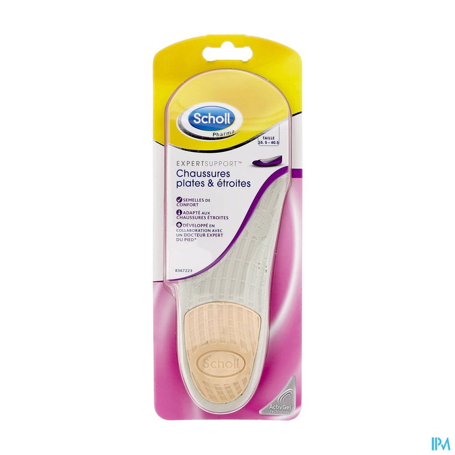 SCHOLL SEMELLE CHAUSSURE PLATE
