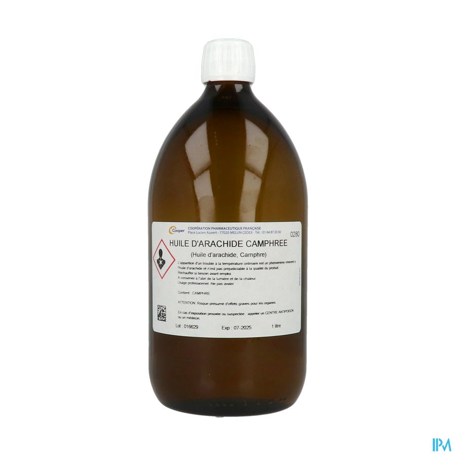 Cooper Huile Arachide Camphree 10% 1l