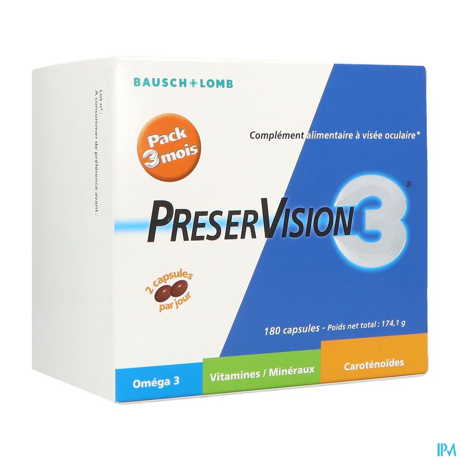 PRESERVISION 3 CAPSUL 180